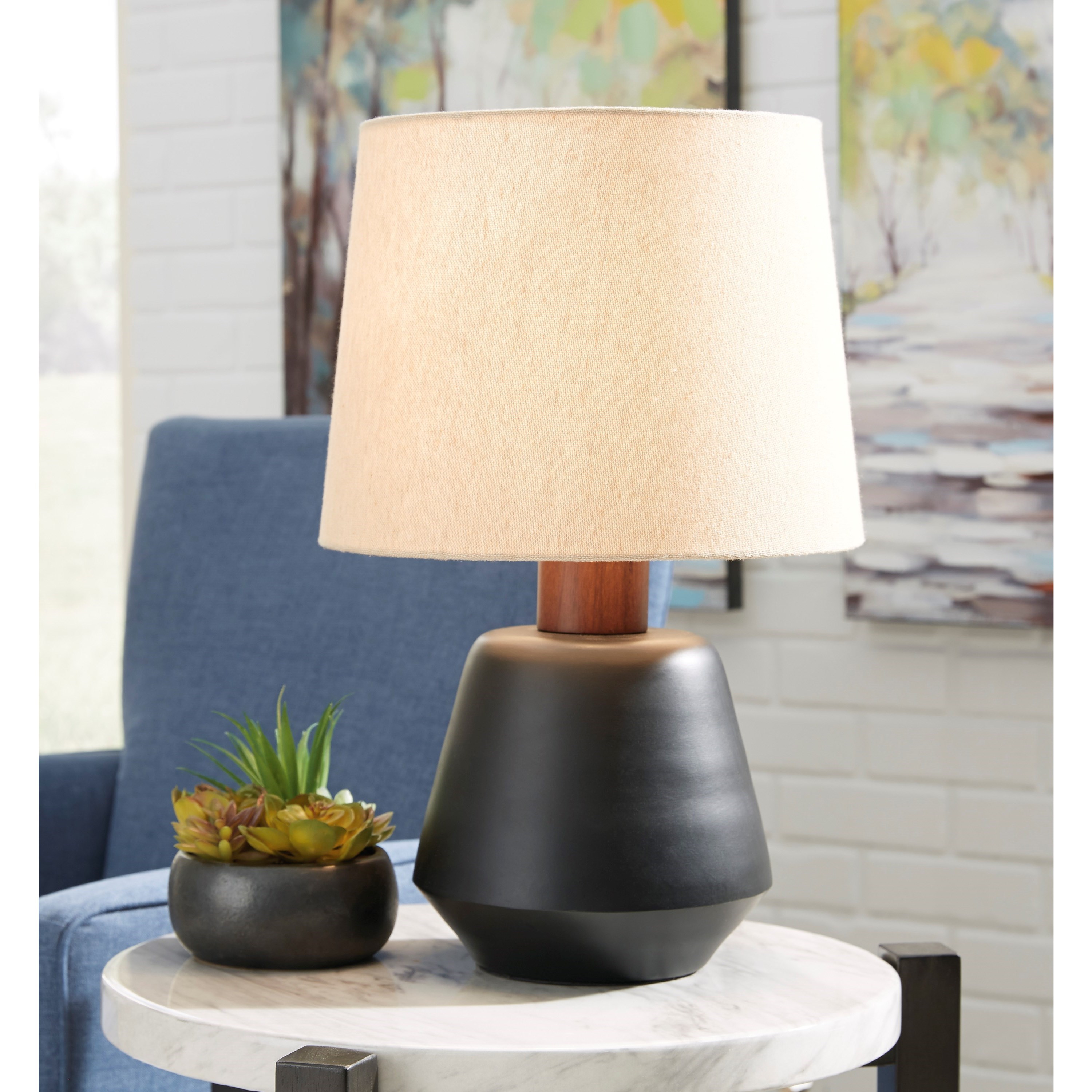 Metal table lamps contemporary sale